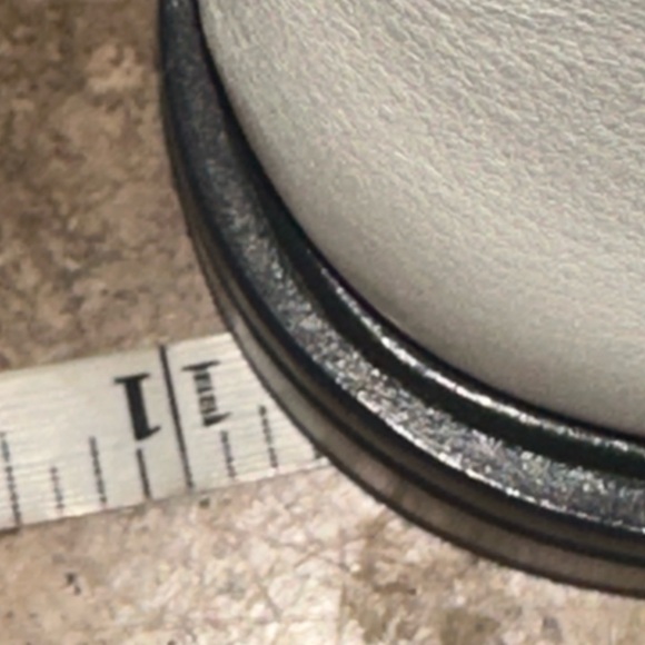 $550 RAG & BONE Slayton Combat Boot EDGY LEATHER ANTIQUE WHITE 39.5 (D11) - Picture 12 of 12